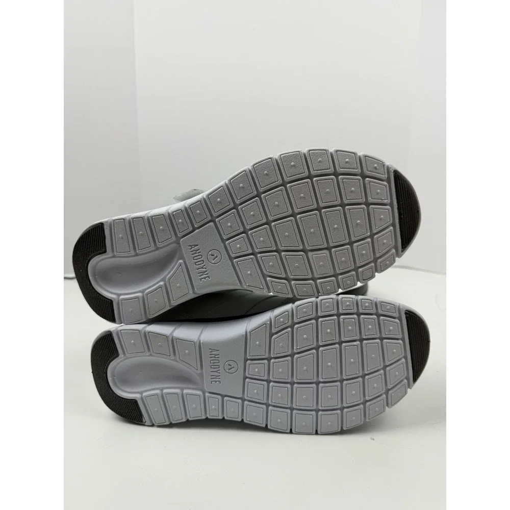 Anodyne Shoes for Custom Insoles Womens White Leather Adjustable Shoes Size‎ 7M